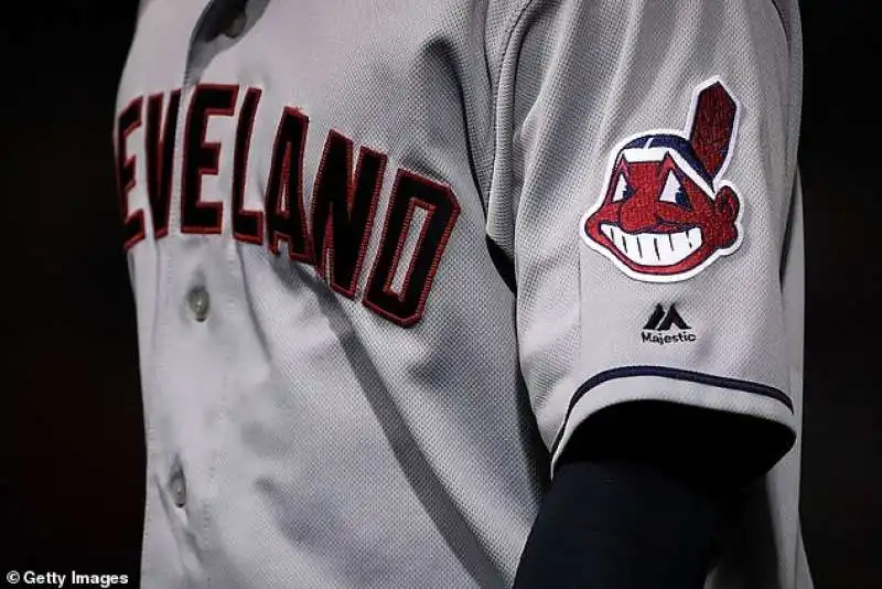 chief wahoo nella maglia degli indians 