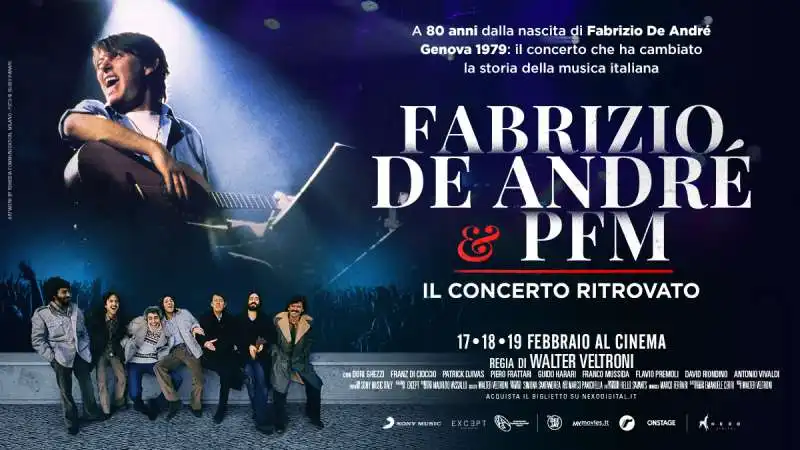 Fabrizio De Andre e PFM- il concerto inedito 