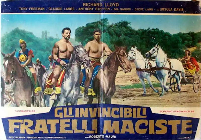 gli invincibili fratelli maciste 