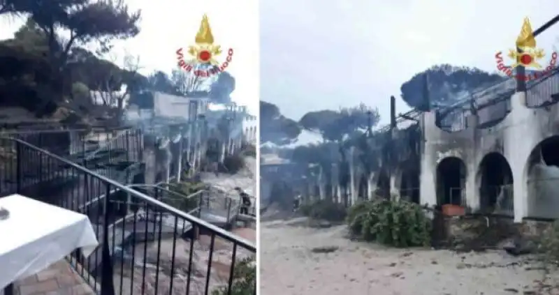 hotel di temptation island in fiamme