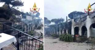 hotel di temptation island in fiamme