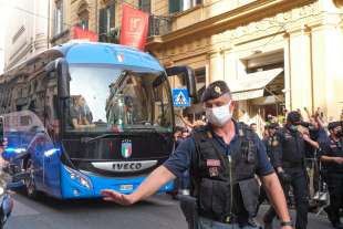 i festeggiamenti della nazionale a roma 3