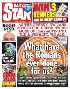 il daily star sfotte gli italiani