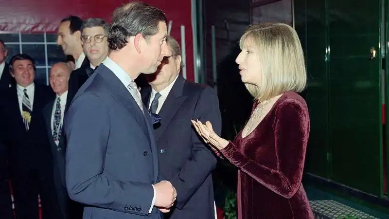 il principe carlo e barbra streisand  1