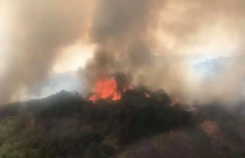 incendio montiferru   oristano   10