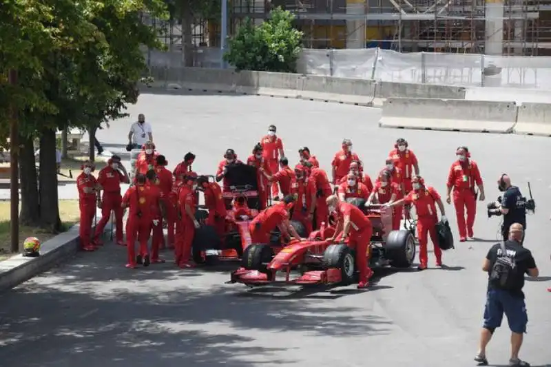 INCIDENTE FERRARI MOTOR VALLEY FEST 