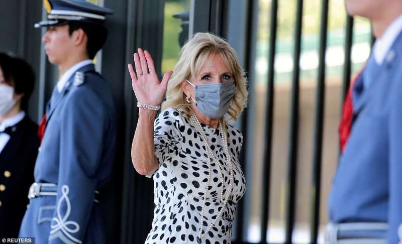 jill biden olimpiadi tokyo 2020