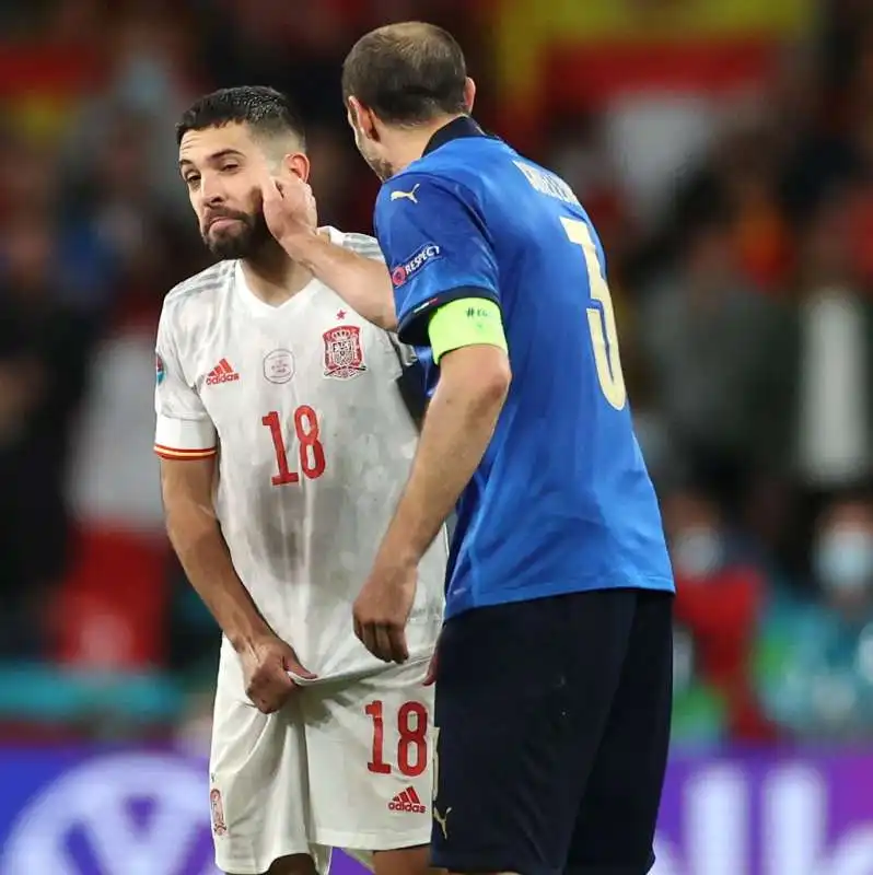 JORDI ALBA E GIORGIO CHIELLINI