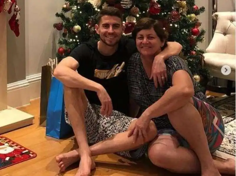 jorginho con la mamma