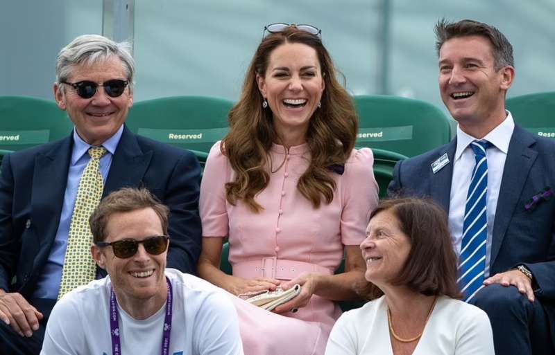 kate middleton alla finale di wimbledon 1