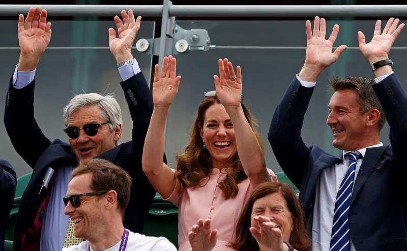 kate middleton alla finale di wimbledon 3