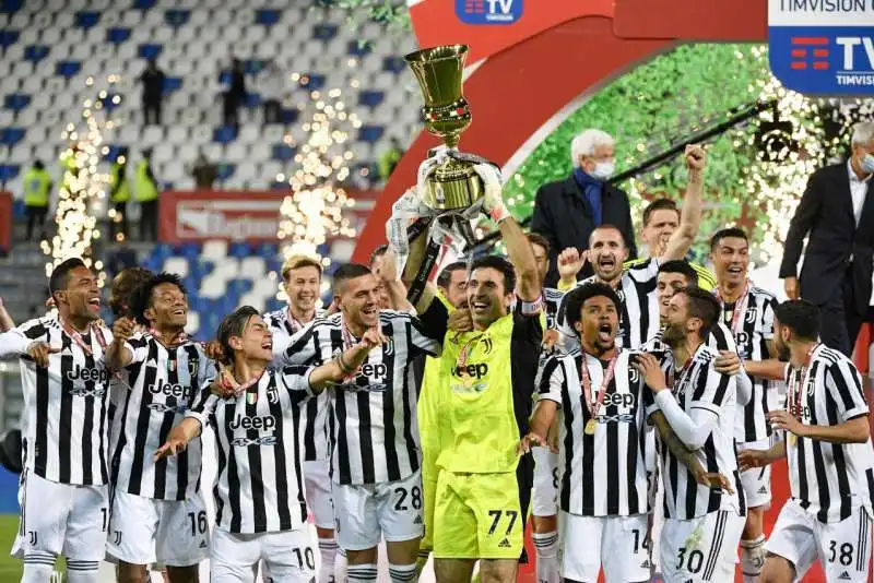 la coppa italia vinta dalla juventus