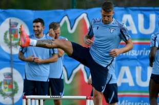 Lazio in allenamento