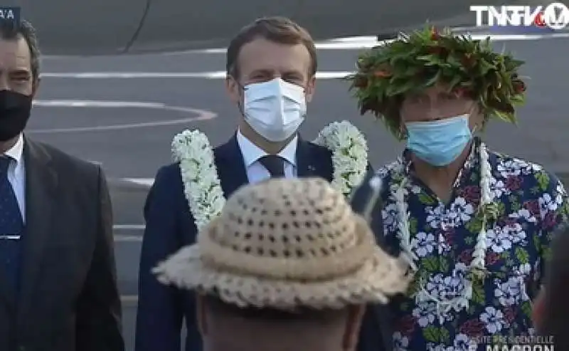 macron visita in polinesia 2