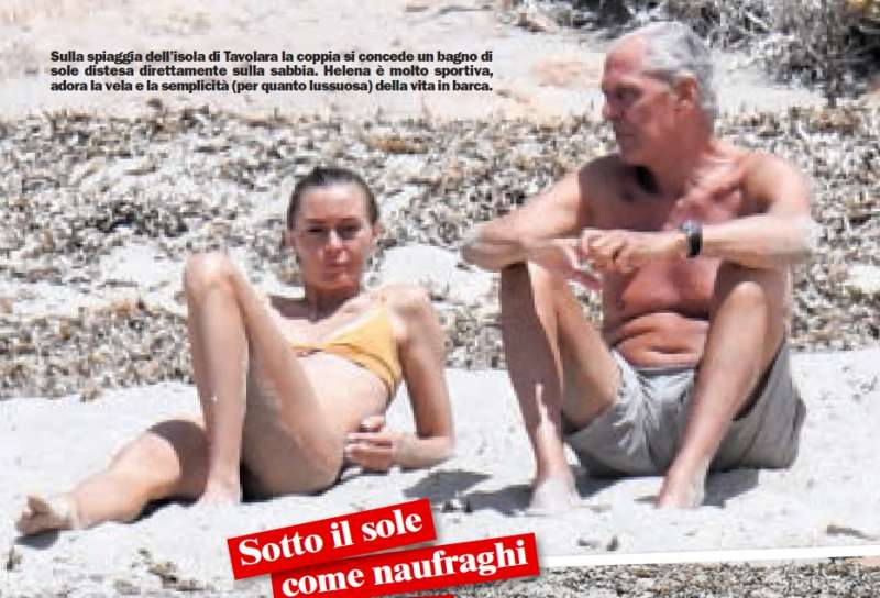 marco tronchetti provera e la modella russa helena schmidt 1