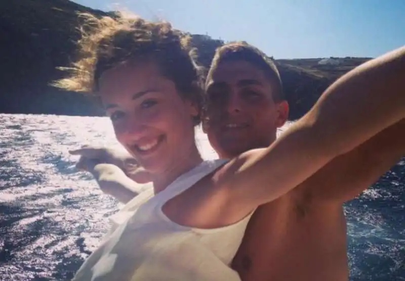 MARCO VERRATTI CON LA EX MOGLIE LAURA ZAZZARA