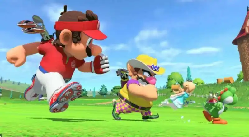 MARIO GOLF SUPER RUSH