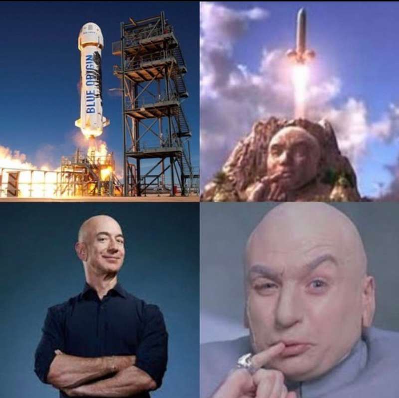 meme su bezos blue origin