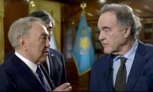 nursultan nazarbayev oliver stone