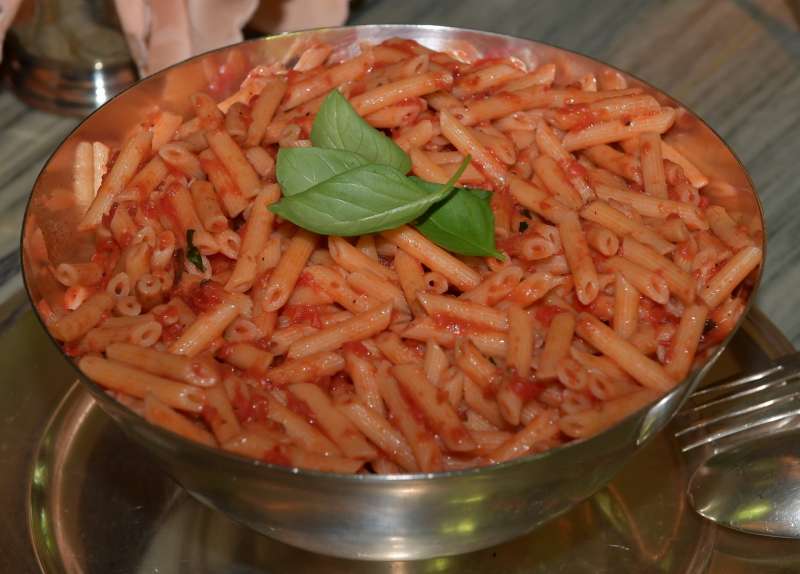 pasta fredda per gli ospiti