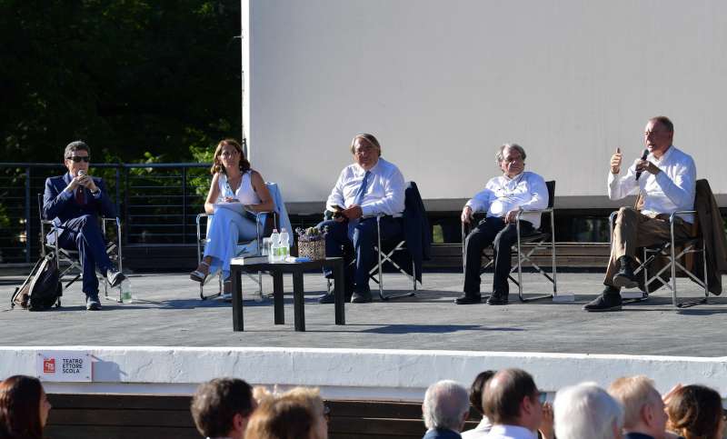 pietrangelo buttafuoco carla ruocco roberto napoletano renato brunetta adolfo urso foto di bacco