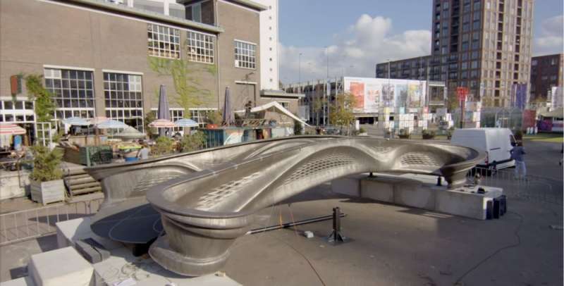 ponte stampato in 3d amsterdam