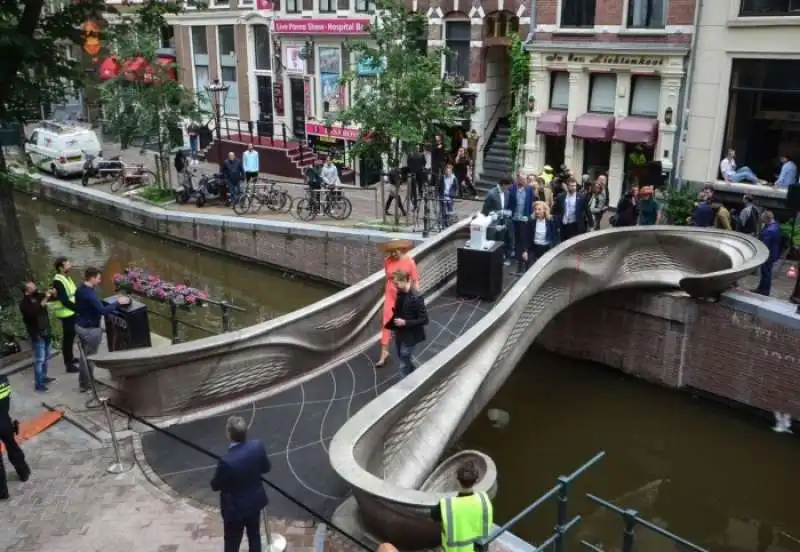 ponte stampato in 3d amsterdam 