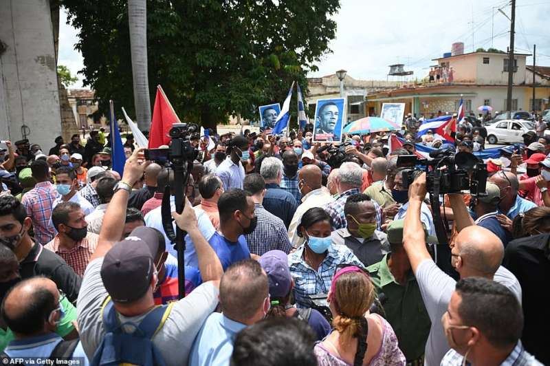 Proteste a Cuba 12