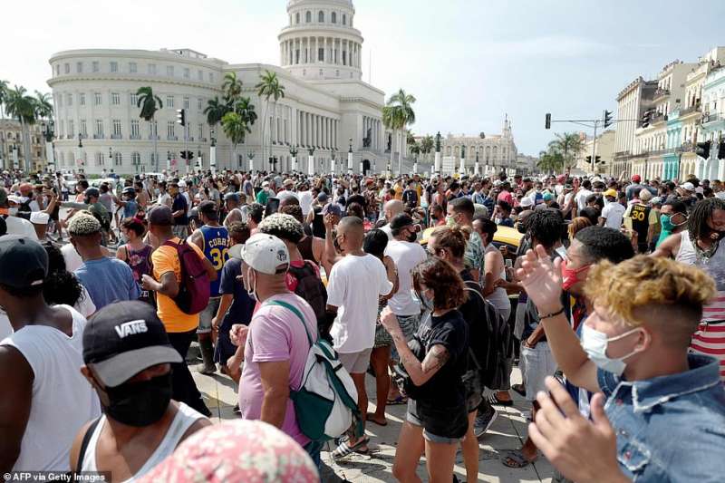 Proteste a Cuba