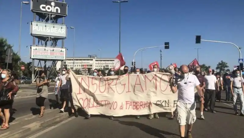 proteste alla gkn di firenze 4