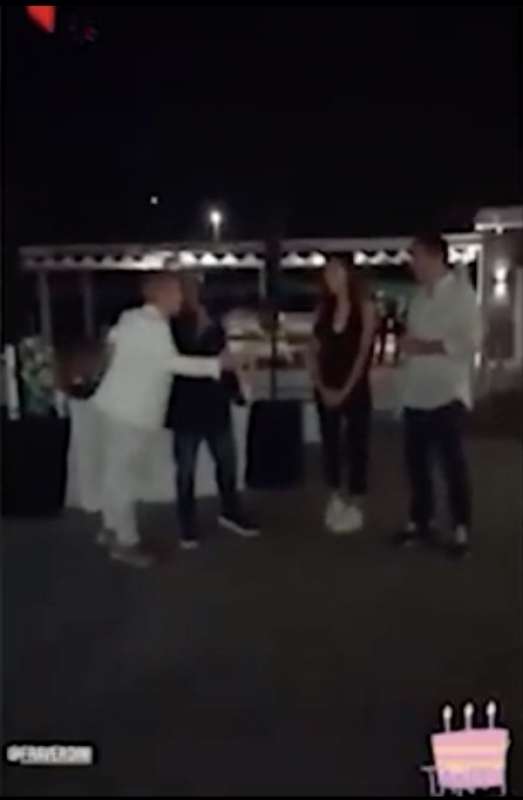 pupo e al bano alla festa di compleanno di francesca verdini 2