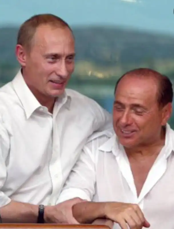 putin berlusconi