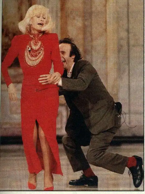 RAFFAELLA CARRA E ROBERTO BENIGNI