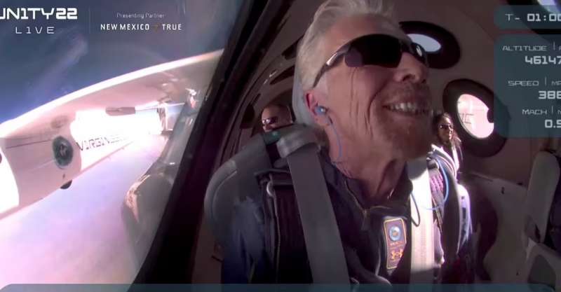 richard branson va nello spazio 8