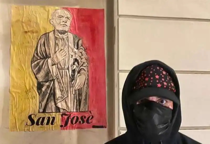 roberto boccoli murale mourinho roma