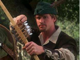 robin hood un uomo in calzamaglia