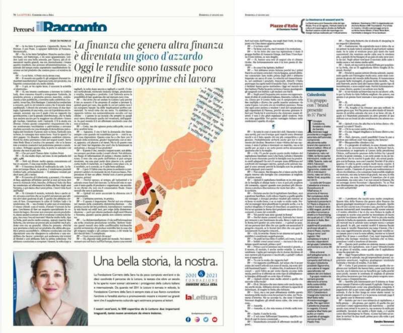 sandro veronesi intervista sandro veronesi su la lettura