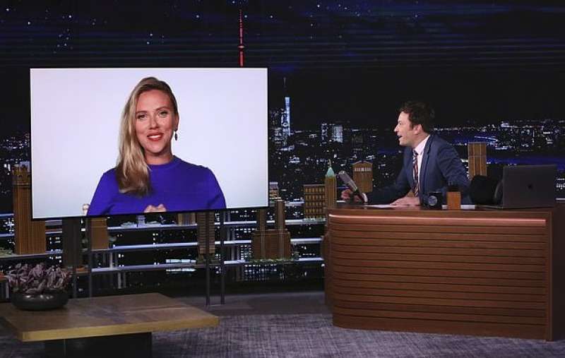 Scarlett Johansson al Tonight Show