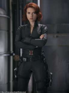 Scarlett Johansson in Black Widow