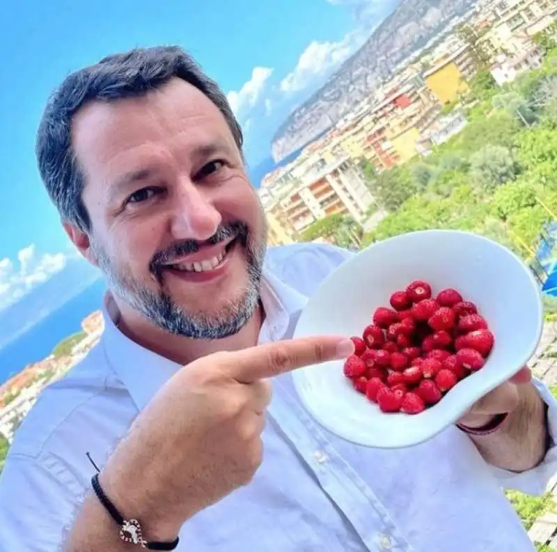 selfie di matteo salvini 1