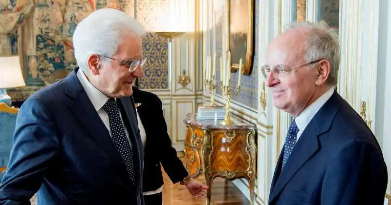 SERGIO MATTARELLA PIERCAMILLO DAVIGO