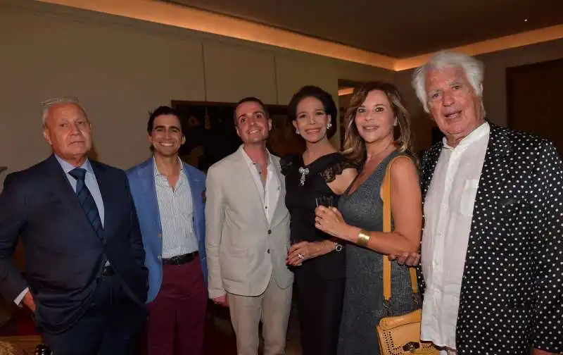 stefano baietti  eduardo tamraz  aldo cobianchi  marisela federici  marzia roncacci  cleto munari  foto di bacco