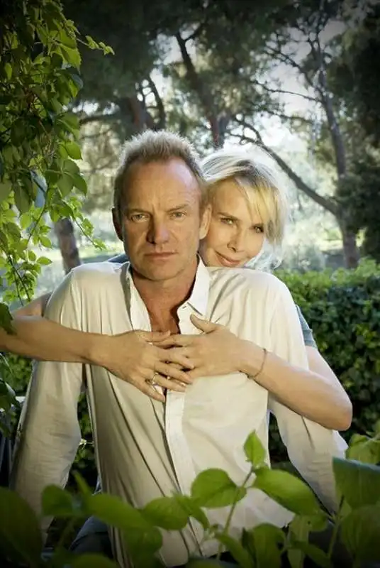 sting e trudie styler in toscana 