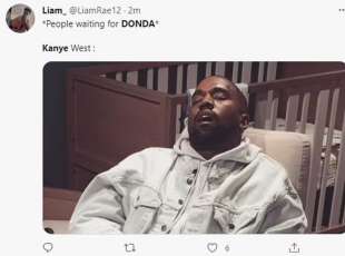 tweet su donda di kanye west