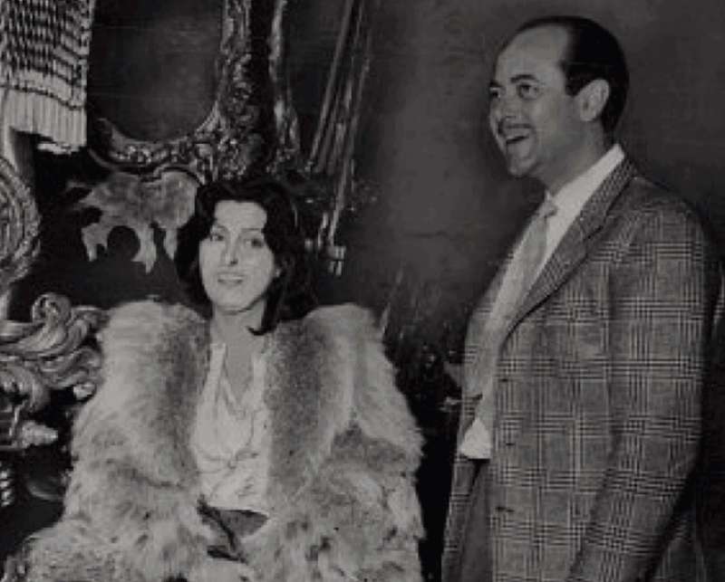 ANNA MAGNANI E RAIMONDO LANZA DI TRABIA