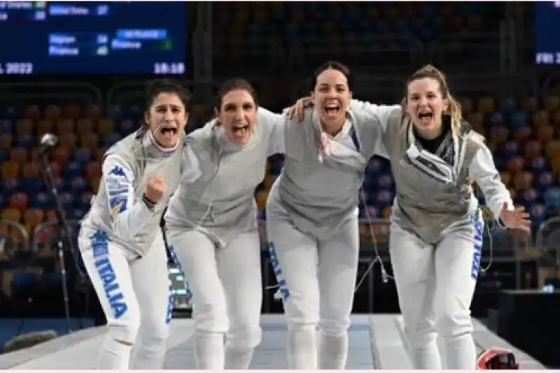 Arianna Errigo, Alice Volpi, Martina Favaretto e Francesca Palumbo - FIORETTO ITALIA