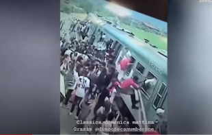 ASSALTO AL TRENO REGIONALE DOPO LA NOTTATA IN DISCOTECA ViCINO BRESCIA