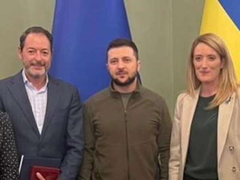 chiocchetti zelensky e metsola