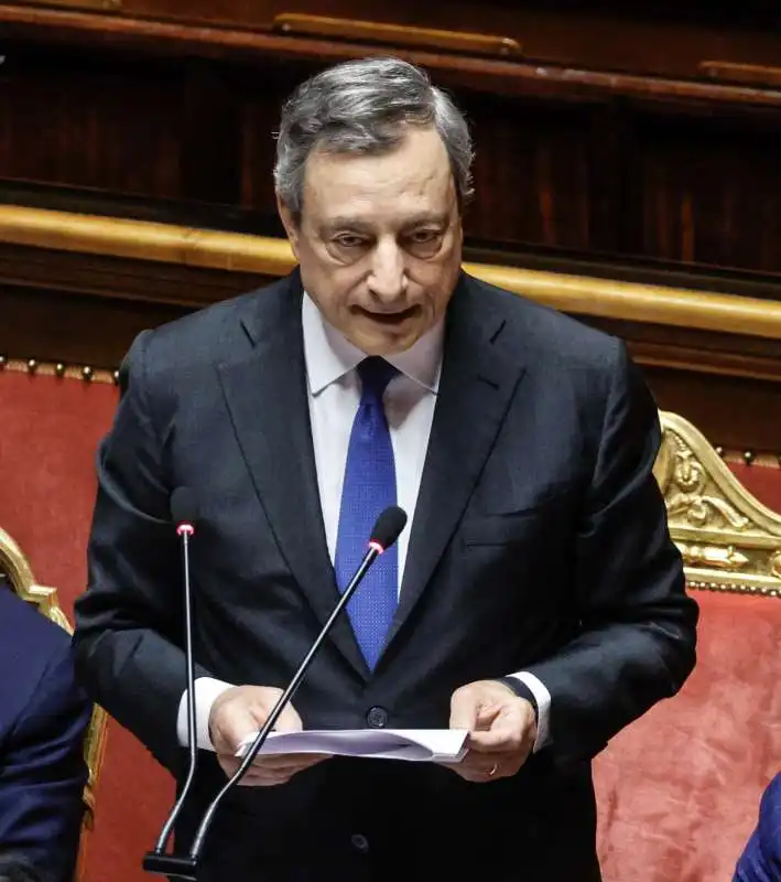 discorso di mario draghi in senato 