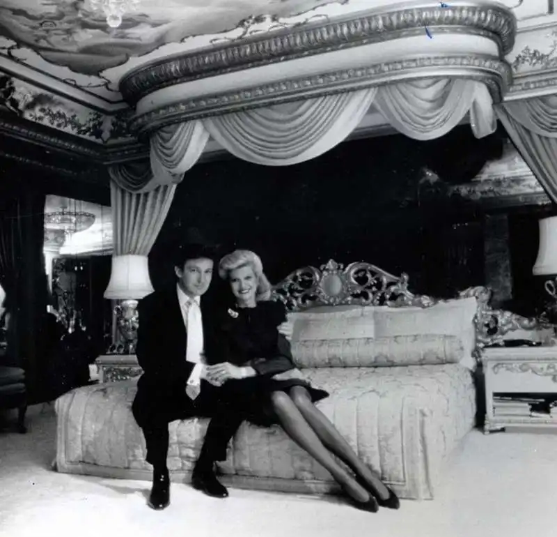 donald e ivana trump.    